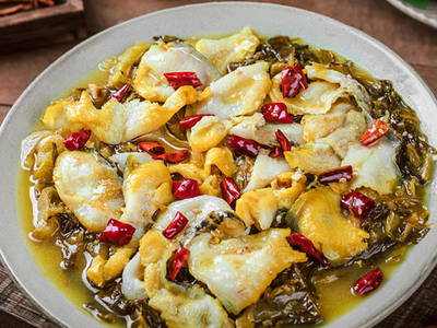 檸檬金湯酸菜魚(yú)醬